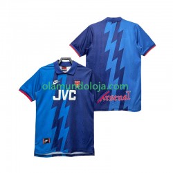 Camisola Arsenal 1995 1996 Retro Homem Equipamento Segundo Manga Curta